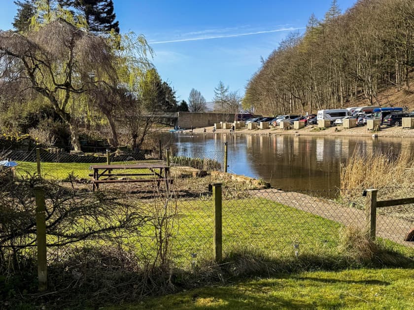View of the river from the garden | Dunmallet, Pooley Bridge and Northern Ullswater