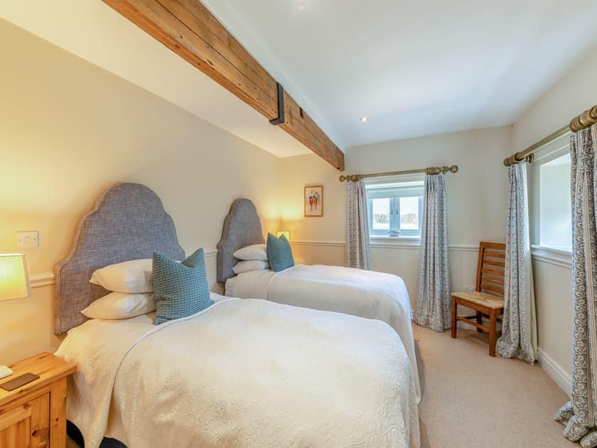 Twin bedroom | Carriage House - Doxford Cottages - Doxford Cottages, Doxford, near Embleton
