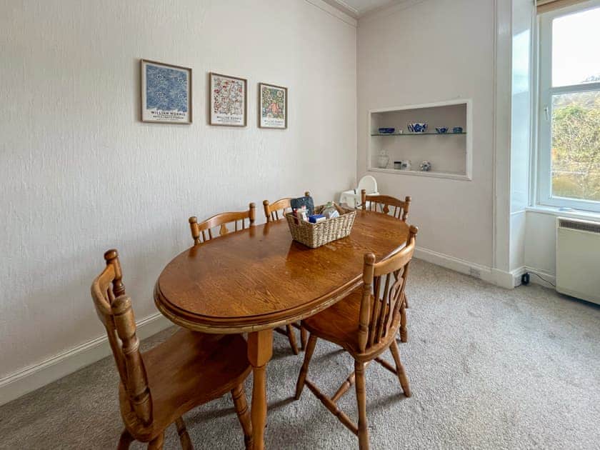 Dining Area | Glenfyne Apartment - Seaside House, Ardrishaig, near Lochgilphead