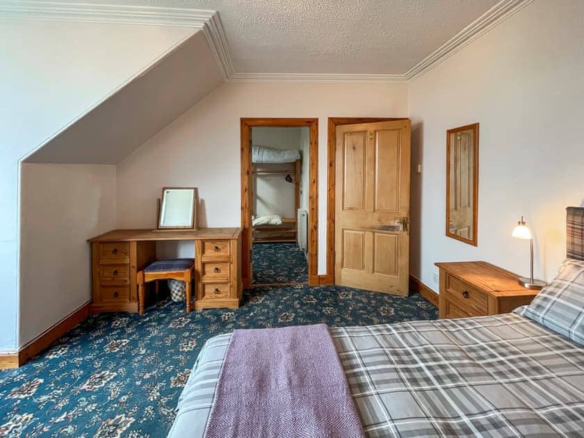 Double bedroom | Glengilp Apartment - Seaside House, Ardrishaig, near Lochgilphead