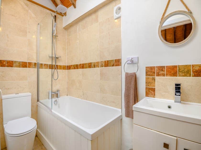 Bathroom | The Cow Shed - Milton End Farm Barns, Arlingham, near Frampton-on-Severn