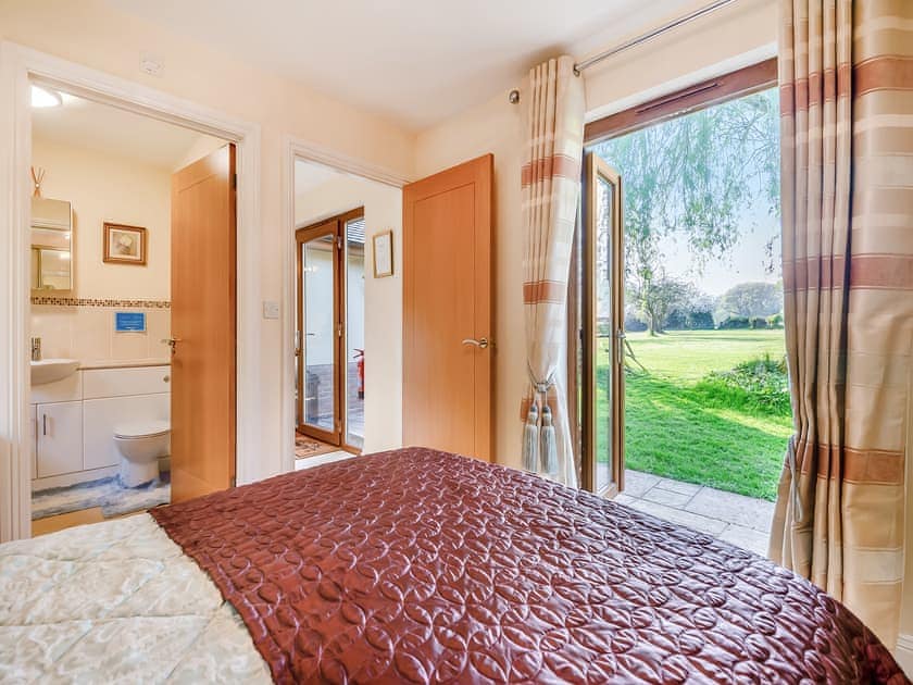 Light double bedroom | Moorland Lodge, Holt Wood, near Wimborne