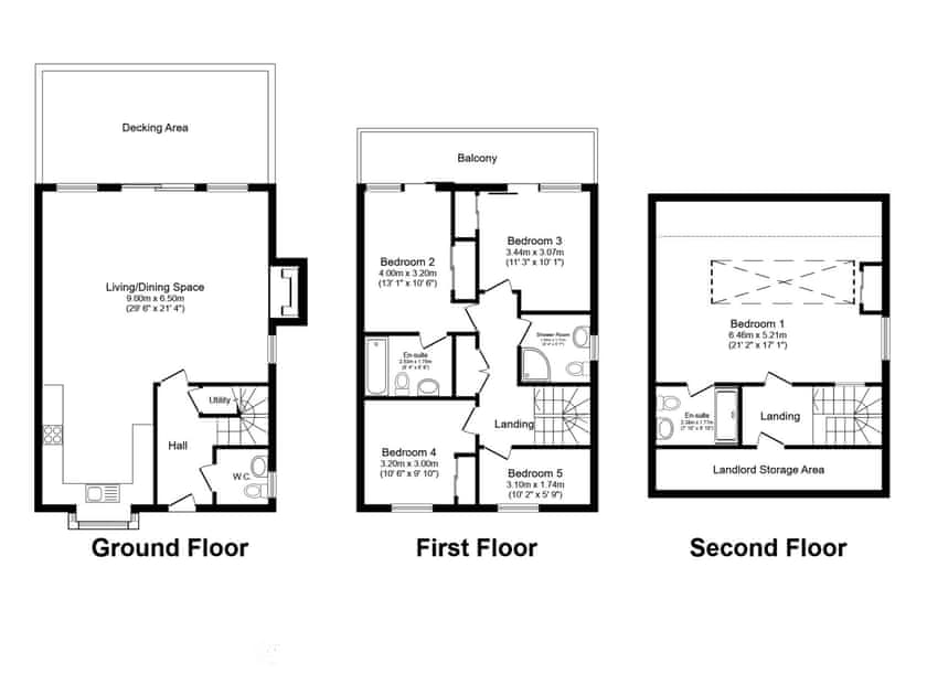 Floor plan with room dimensions | Nuthatch, Cirencester
