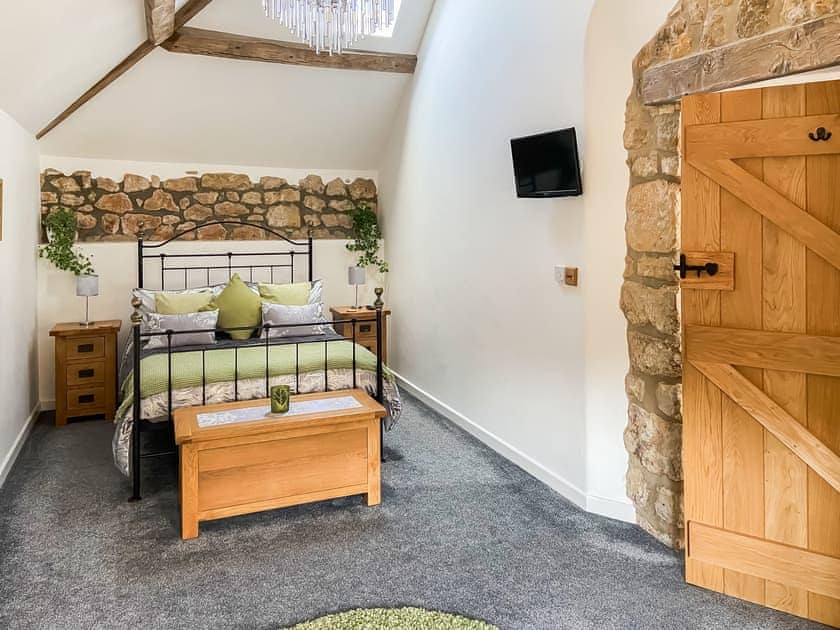 Double bedroom | The Old Dairy Annexe, Donyatt