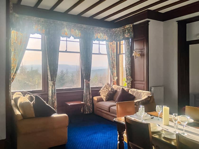 Open plan living space | The German Room - Country House Holidays, Lairg