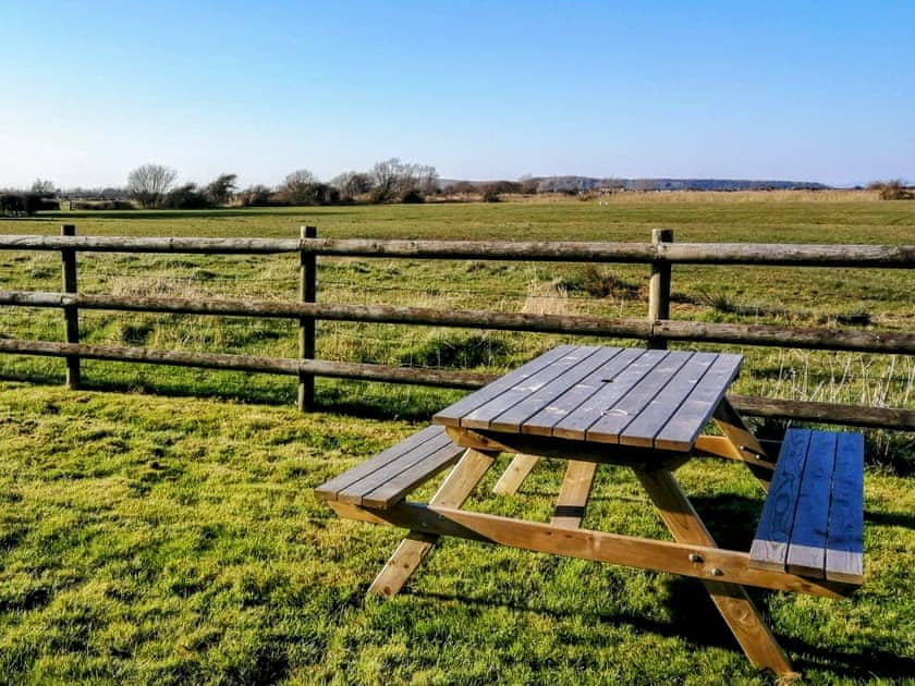 View from garden at the rear of the cottage | Bramley Cottage, Lympsham, near Weston-super-Mare