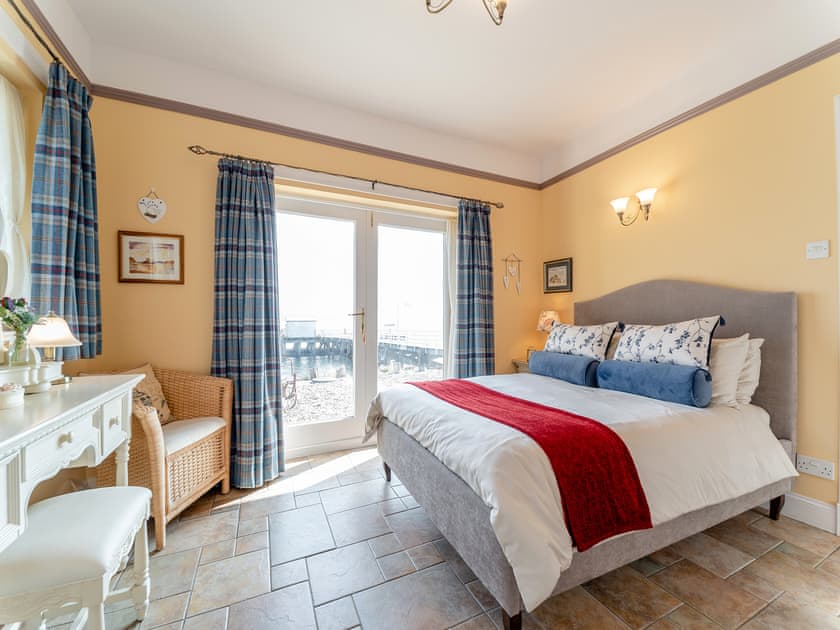 Double bedroom | The Old Ticket Office., Blairmore, Dunoon