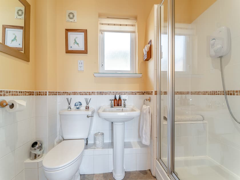 Shower room | The Old Ticket Office., Blairmore, Dunoon