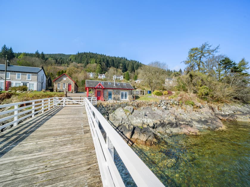 Setting | The Old Ticket Office., Blairmore, Dunoon