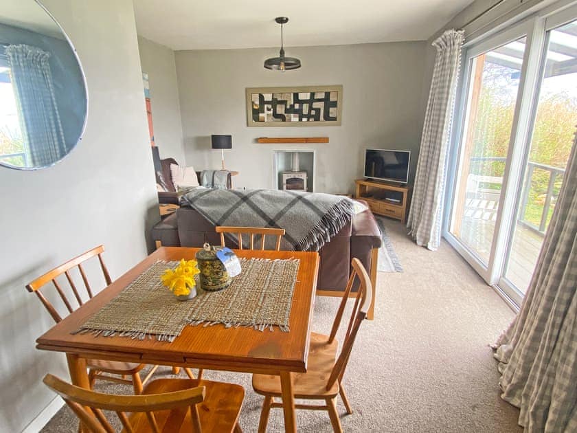 Dining area into living room | Am Bothan, Naast, near Poolewe