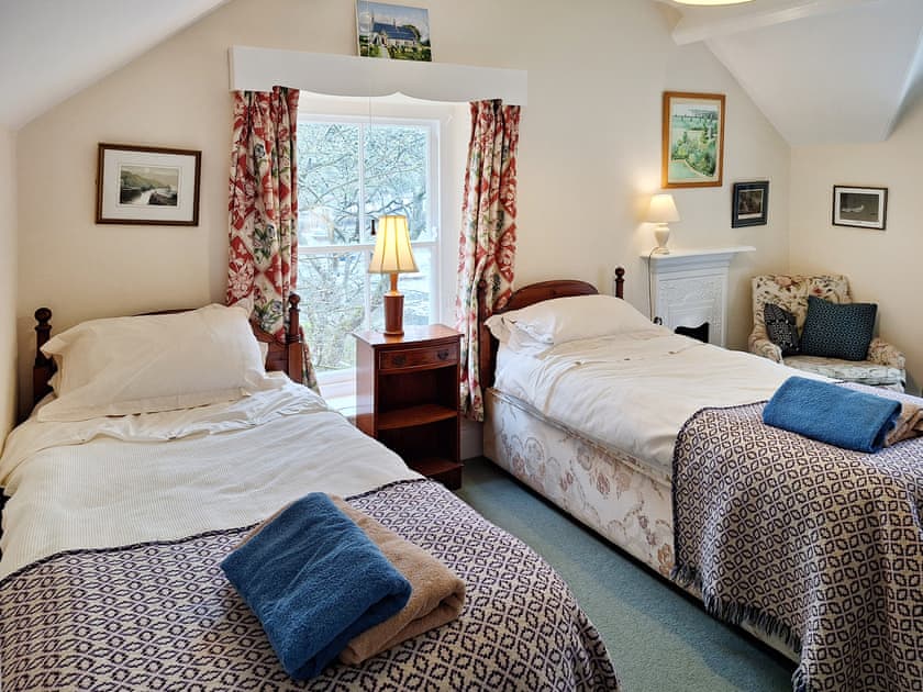 Twin bedroom | Carreg yr Eos, Fishguard