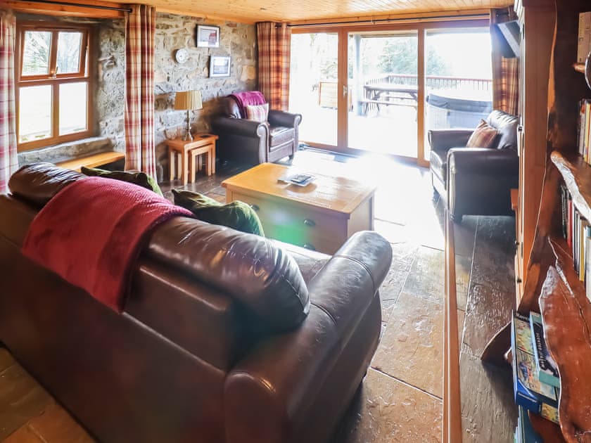 Open plan living space | Kestrel Cottage, Rogart