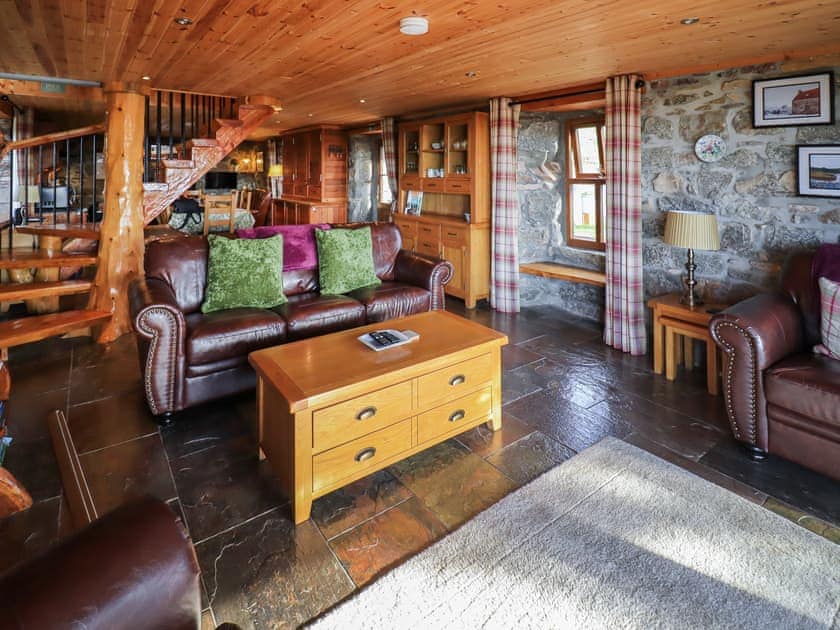 Open plan living space | Kestrel Cottage, Rogart
