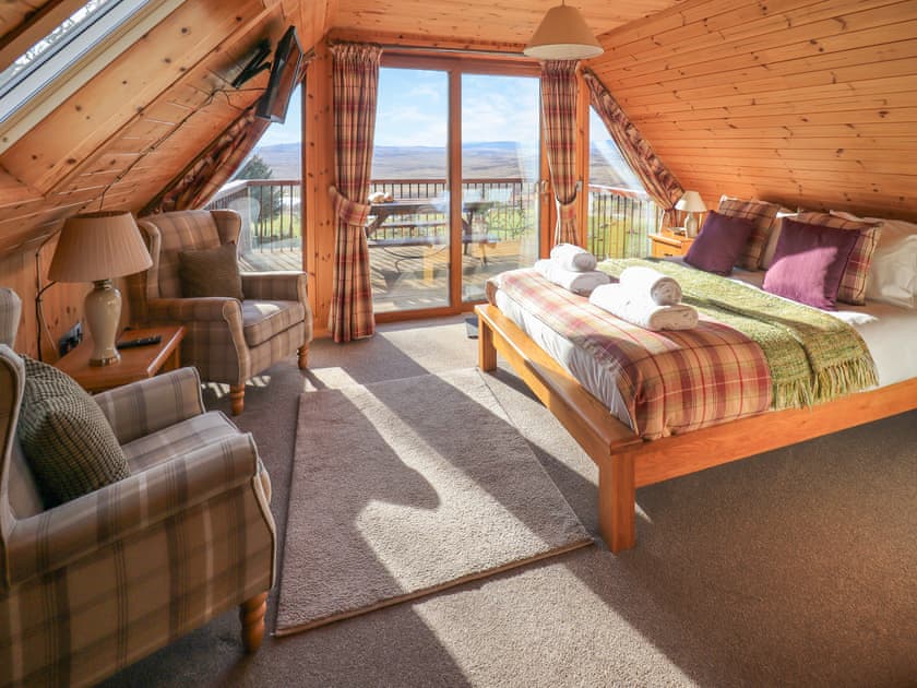 Double bedroom | Kestrel Cottage, Rogart