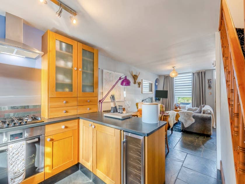 Open plan living space | Slate Cottage, Windermere