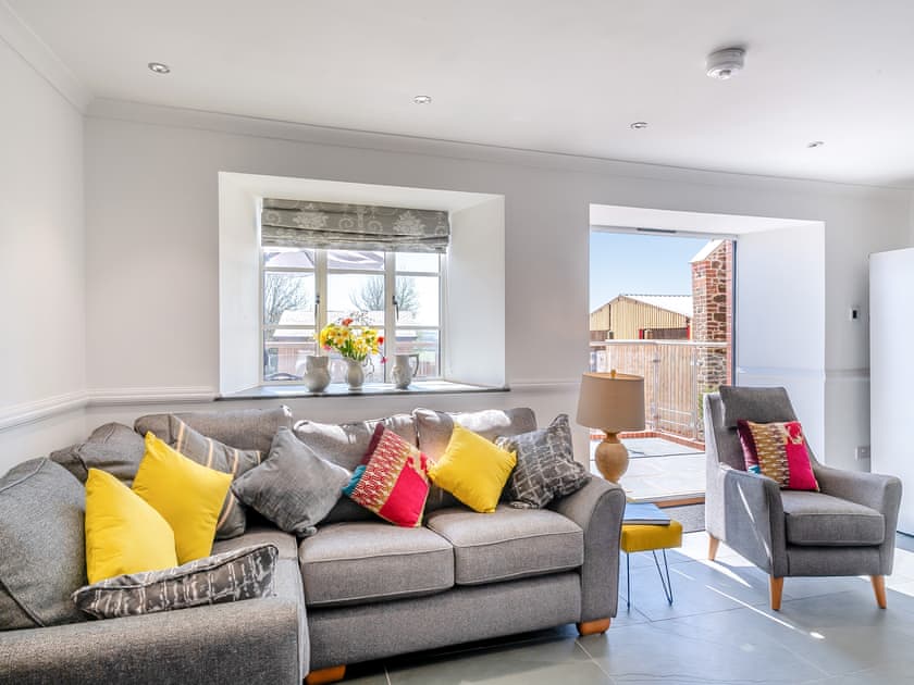 Living area | The Stables - Devon Farm Holidays, Crediton