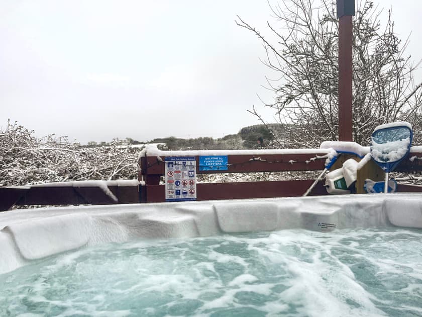 It might be cold outside but it’s not in here. | Floki’s Lodge, Felmoor Park, near Morpeth
