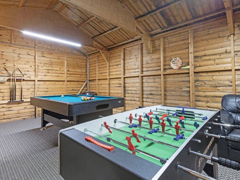 Games room | Pear Tree Cottage, Harwood Dale, near Scarborough