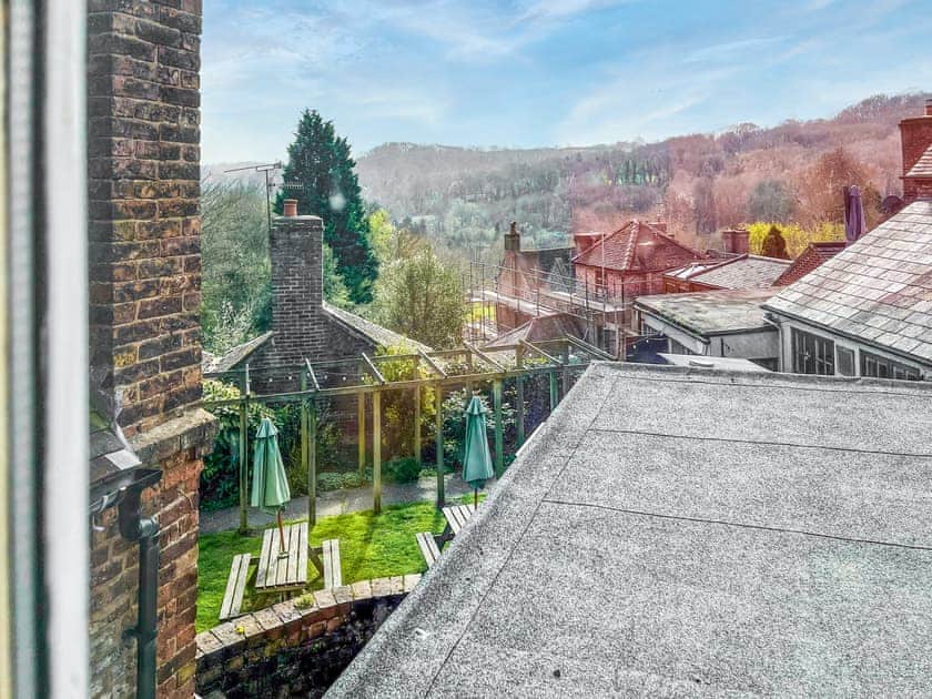 View from second bedroom | Victoria Cottage, Ironbridge, near Telford
