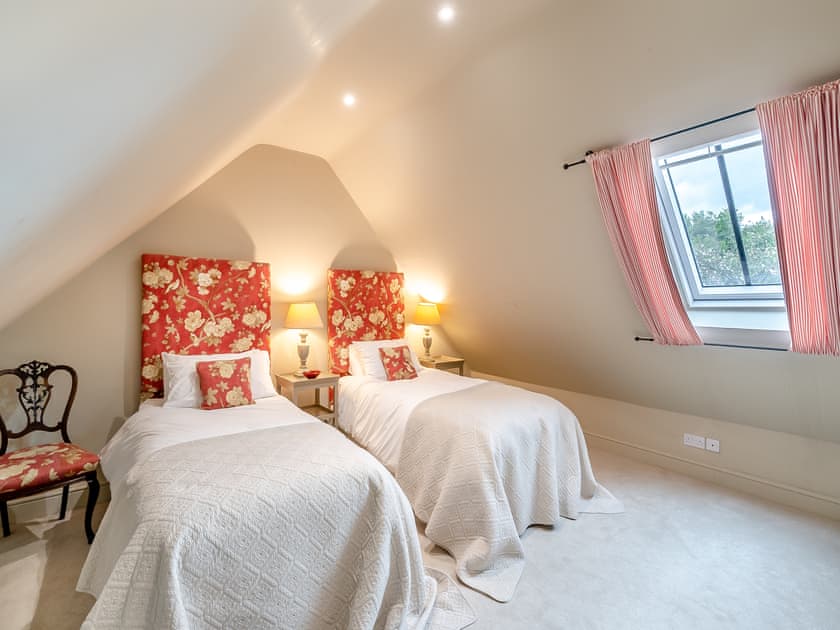Twin bedroom | Stable View, Langport