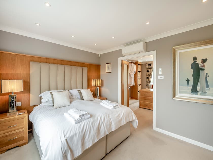 Double bedroom | Blue Cedars, Minehead, near Somerset
