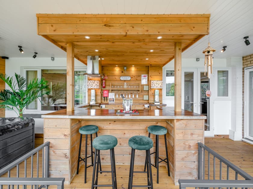 Outdoor area | Blue Cedars, Minehead, near Somerset