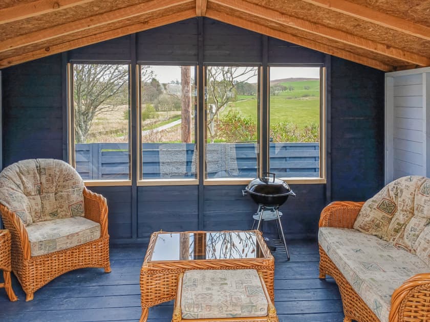 Inside the Summerhouse | Bendhu, Comrie, near Crieff