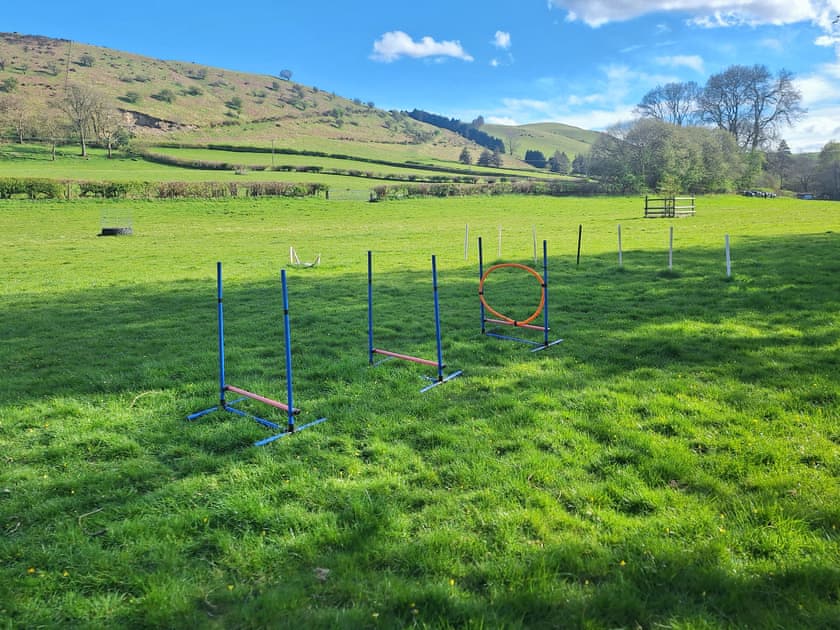 Private dog walking and nature meadow below Glen Y Nant and available to book free of charge during your stay | Glen Y Nant, New Radnor, near Presteigne