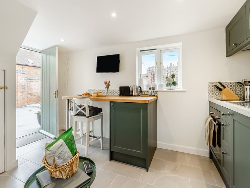 Open plan living space | The Little House - Barn Escapes, Stapleton