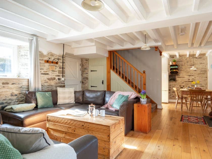 Living area | Granary Cottage - Treberfedd Farm, Lampeter, near Aberaeron
