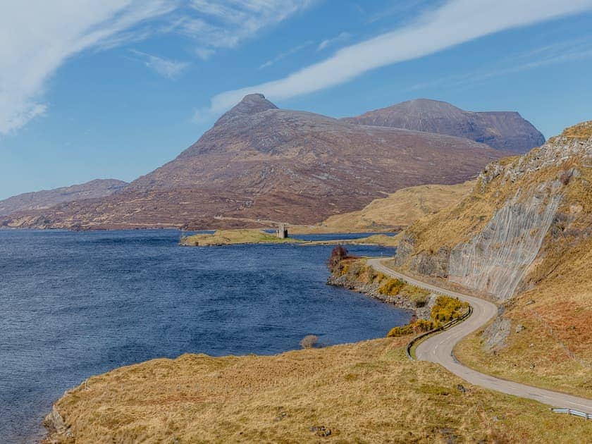 Surrounding area | Beinn Uidhe Studio Apartment - Inchnadamph Lodge Properties, Inchnadamph
