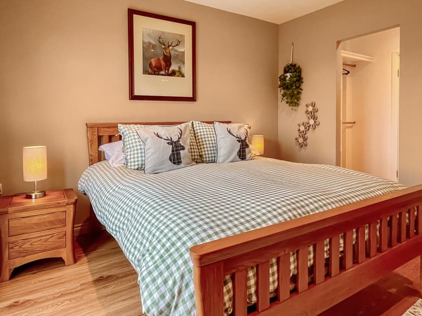 Double bedroom | Ardvenhor, Trossachs and The Loch Lomond National Park