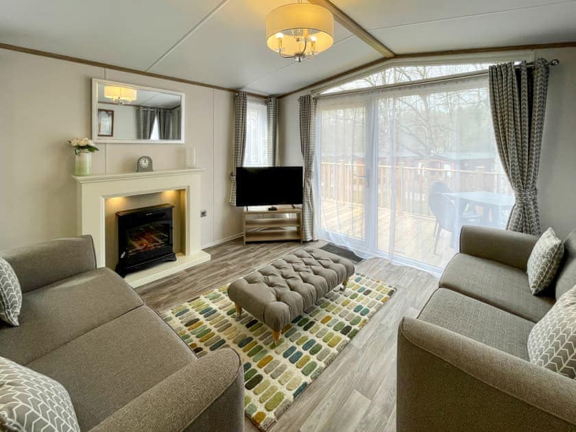 Living area | Superior Holiday Home Hot Tub 4, Chudleigh, Newton Abbot