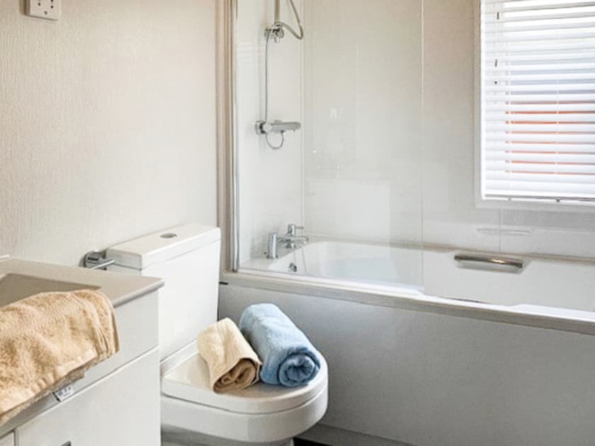 Bathroom | Comfort Plus Lodge Hot Tub 6, Chudleigh, Newton Abbot