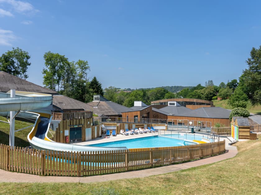 Swimming pool | Comfort Plus Lodge Hot Tub 6, Chudleigh, Newton Abbot