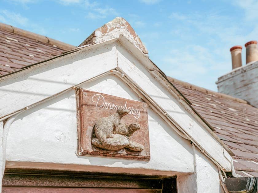 Front door sign | Drumwherry by the Sea, Monreith, near Newton Stewart
