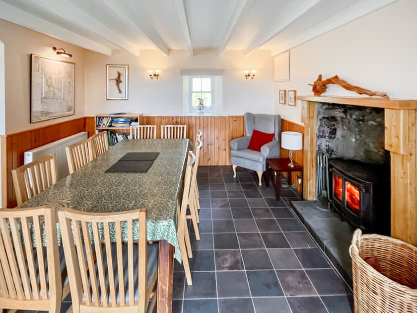 Dining Area | Kirklandbank Farmhouse, Alyth
