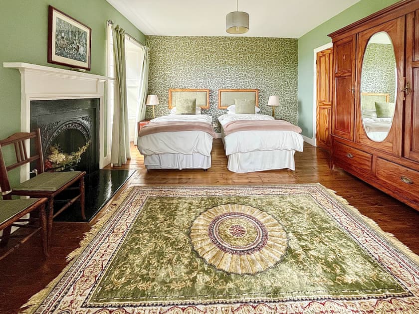 Twin bedroom | Kirklandbank Farmhouse, Alyth