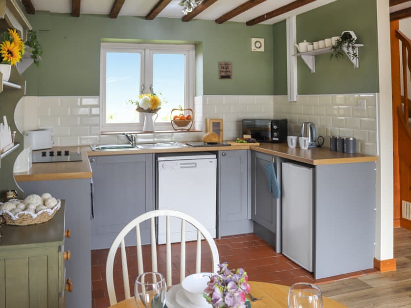 Kitchen area | Teifi Cottage - Ffynnongrech Farm Cottages, Talley, near Llandeilo