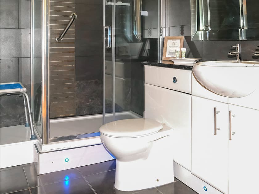Shower room | Rallt Cottage, Capel Coch