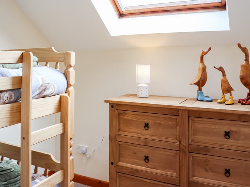 Bunk bedroom | Towy Cottage - Ffynnongrech Farm Cottages, Talley, near Llandeilo