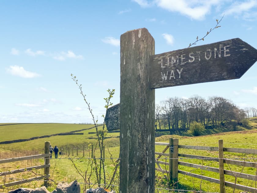 Paths directly behind the cottage  | Paddock Cottage, Monyash, near Bakewell