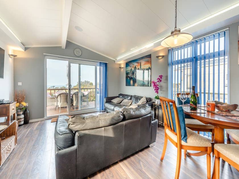 Open plan living space | Sea View - Dinas Country Club, Dinas, near Fishguard