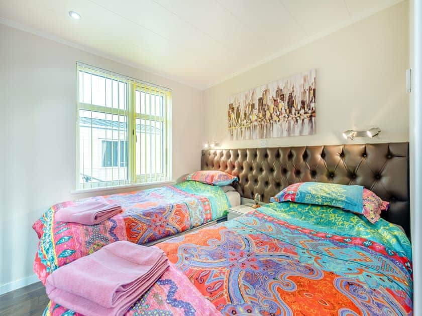 Twin bedroom | Sea View - Dinas Country Club, Dinas, near Fishguard