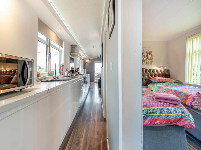 Twin bedroom | Sea View - Dinas Country Club, Dinas, near Fishguard
