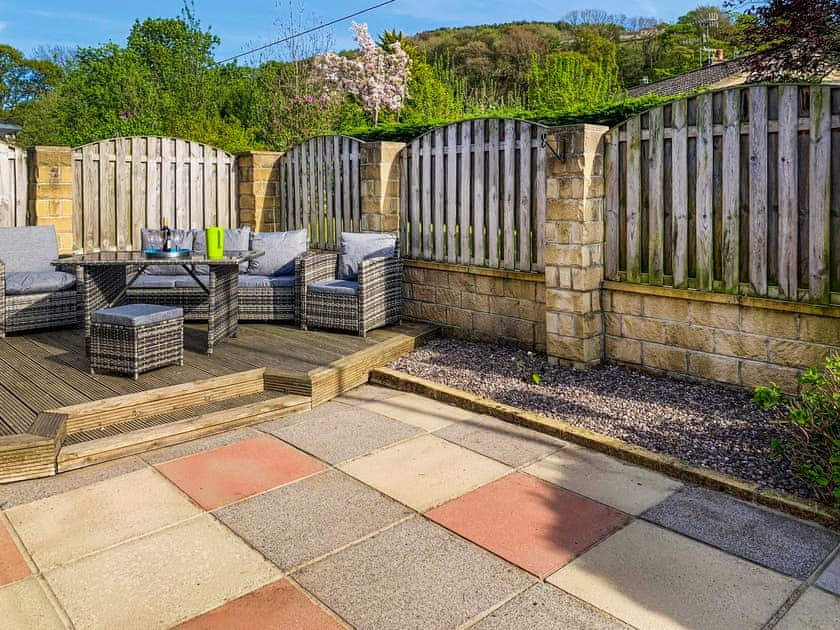 Sitting-out-area | Auntie Mary’s, Sutton-In-Craven, near Skipton