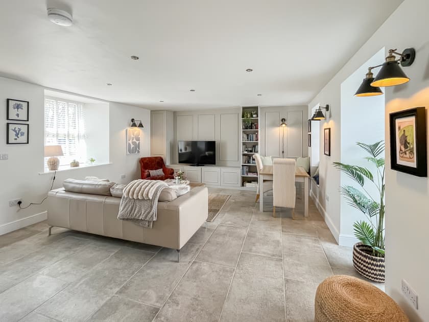 Living room/dining room | The Old Coach House at Balcary, Auchencairn