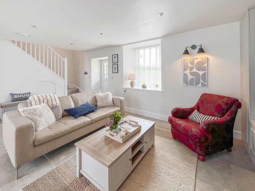 Living room/dining room | The Old Coach House at Balcary, Auchencairn