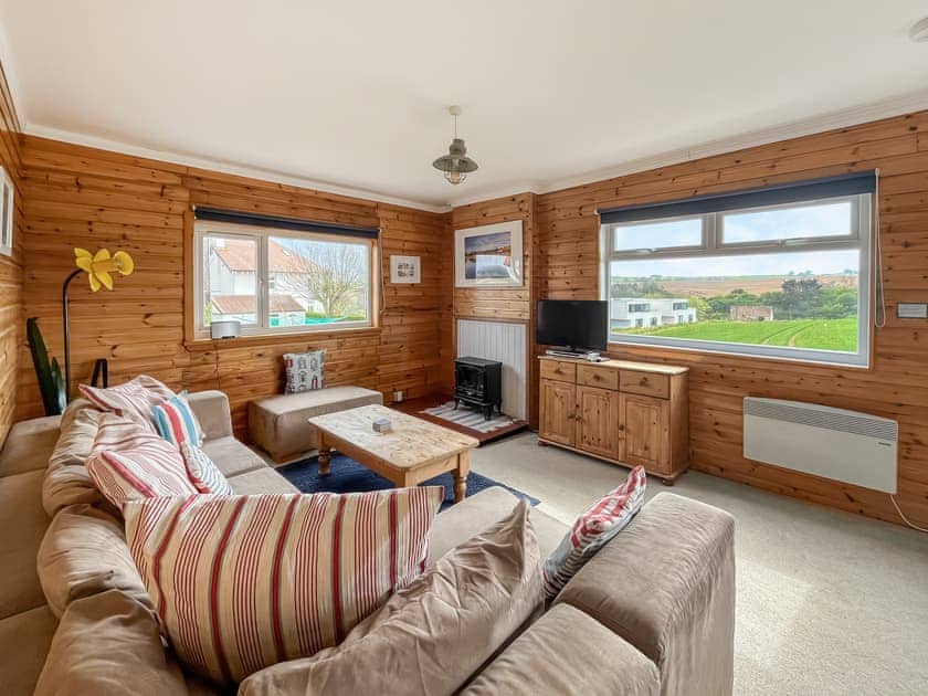Open plan living space | Haven Lodge - Haven Cottages, Eyemouth
