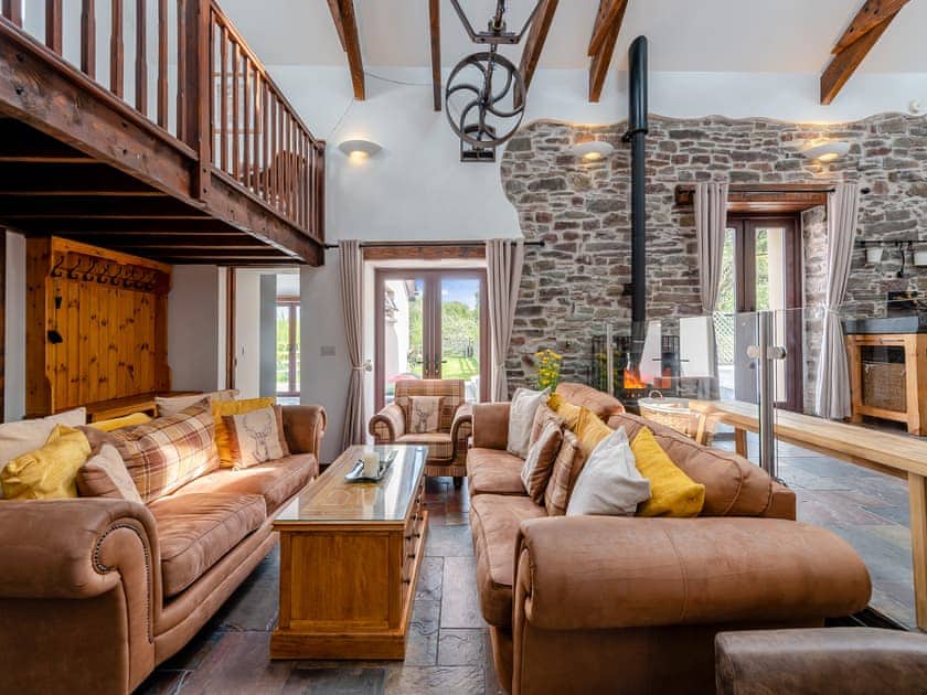 Living area | Wheelwright Barn - Bronyn Farm, Ferryside, near Carmarthen